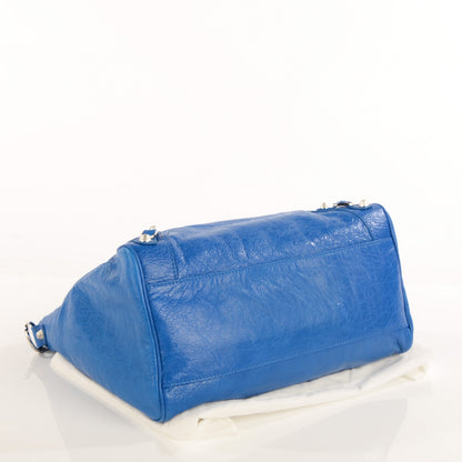 Balenciaga Agneau Giant 12 Silver Hardware Velo Bleu Lazuli 4 of 15