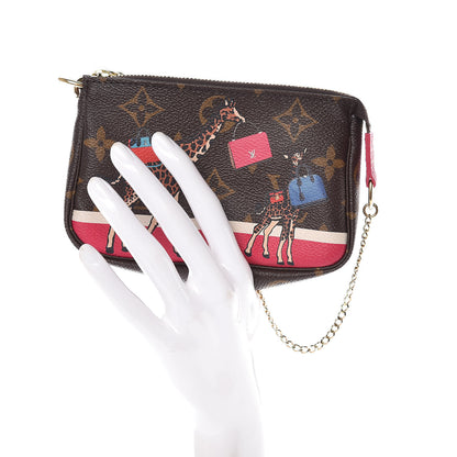 Louis Vuitton Monogram 2017 Christmas Animation Mini Pochette Accessories 2 of 9