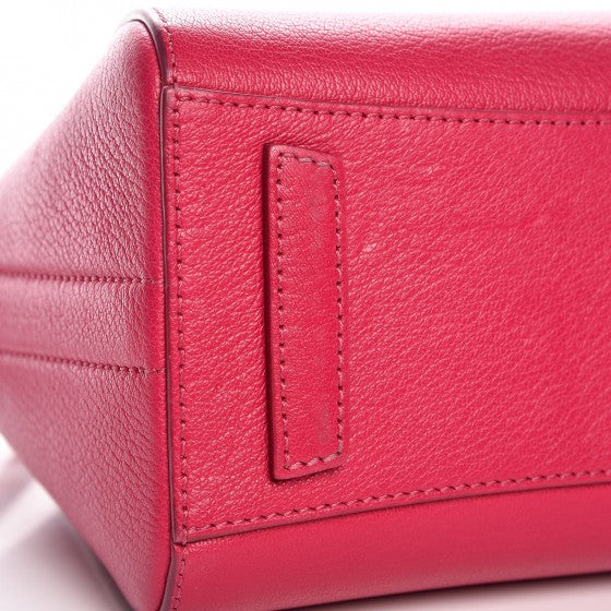 Sugar Goatskin Mini Antigona Magenta