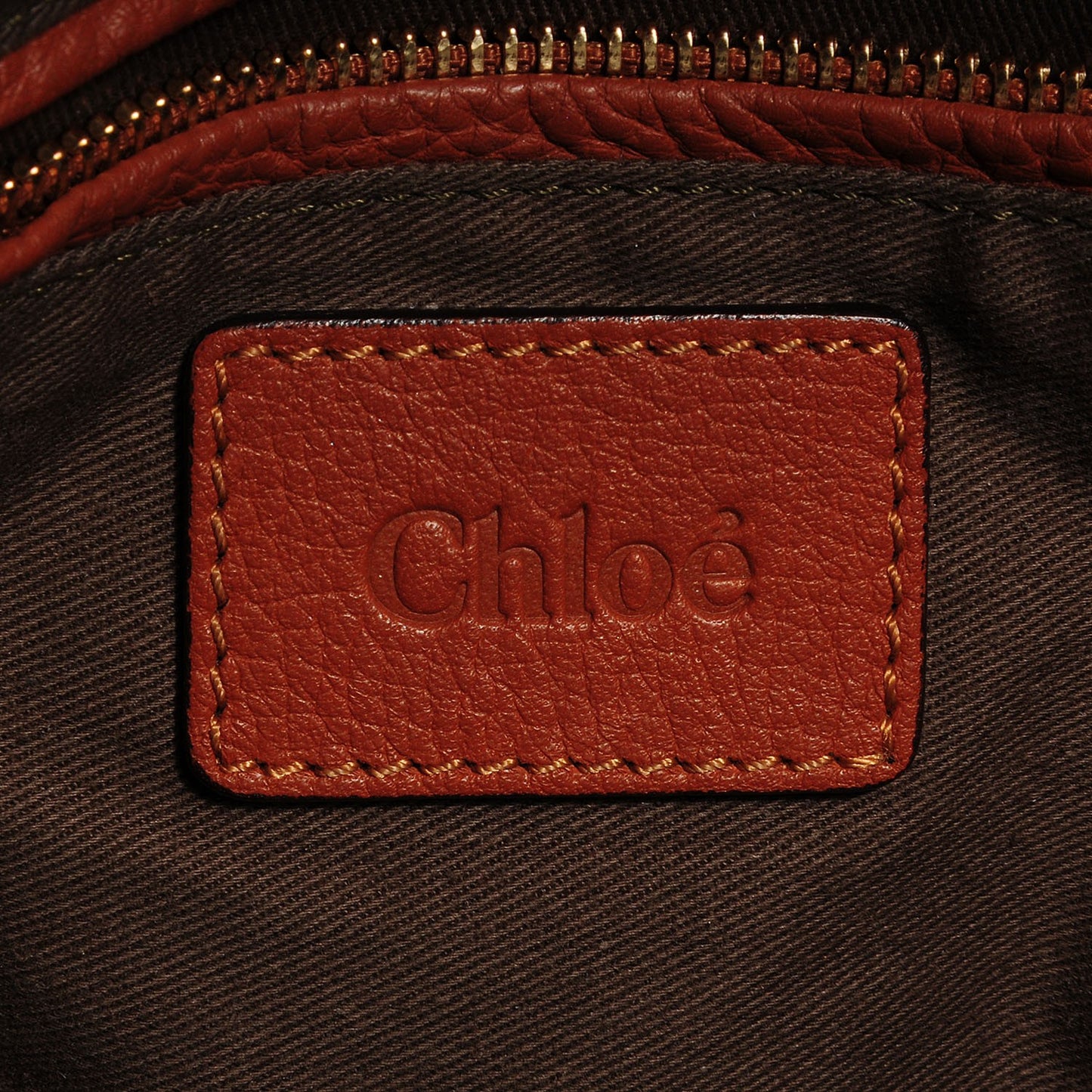 Calfskin Large Marcie Satchel Tan