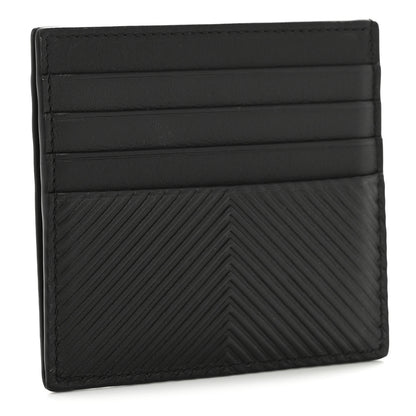 Loewe Textured Calfskin Plain Cardholder Black 3 of 9