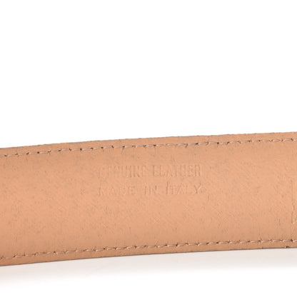 Fendi Calfskin FF Embossed Belt 90 36 Beige 8 of 8