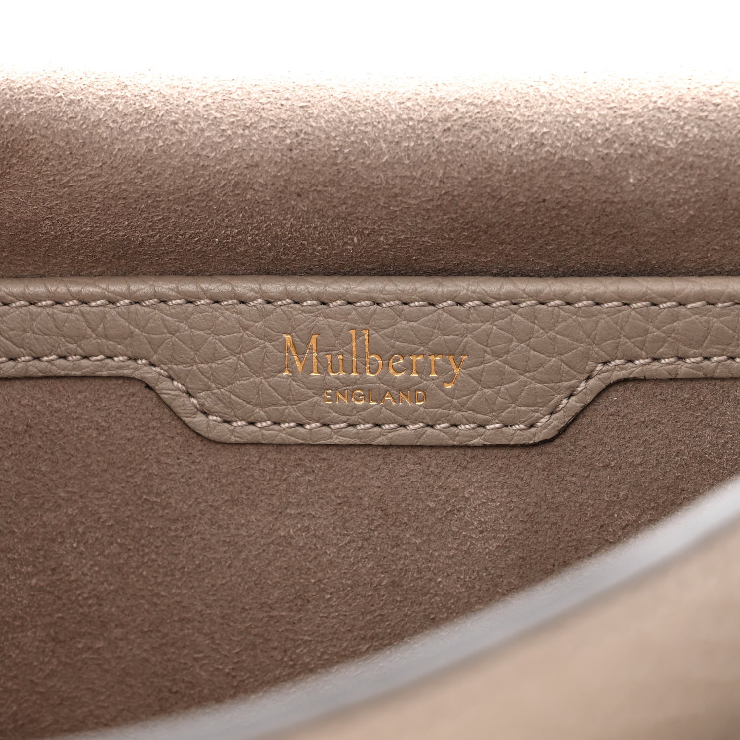 Mulberry Heavy Grained Calfskin Darley Satchel Clay 6 of 12