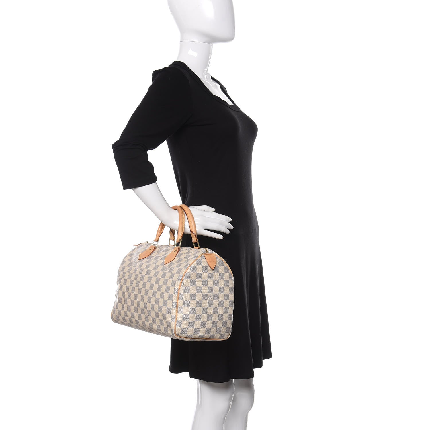 Louis Vuitton Damier Azur Speedy 30 2 of 11