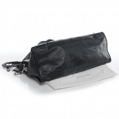 Balenciaga Agneau Giant 21 Silver Hardware Part Time Black 4 of 7