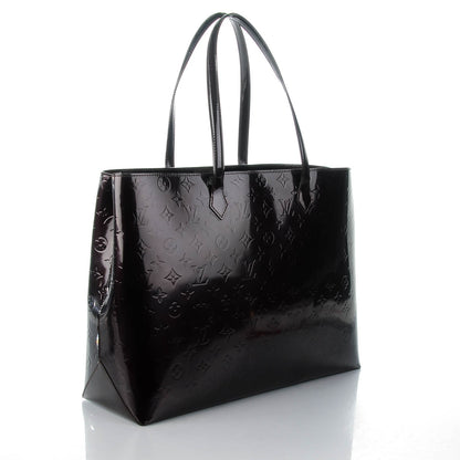 Louis Vuitton Vernis Wilshire GM Amarante 3 of 7