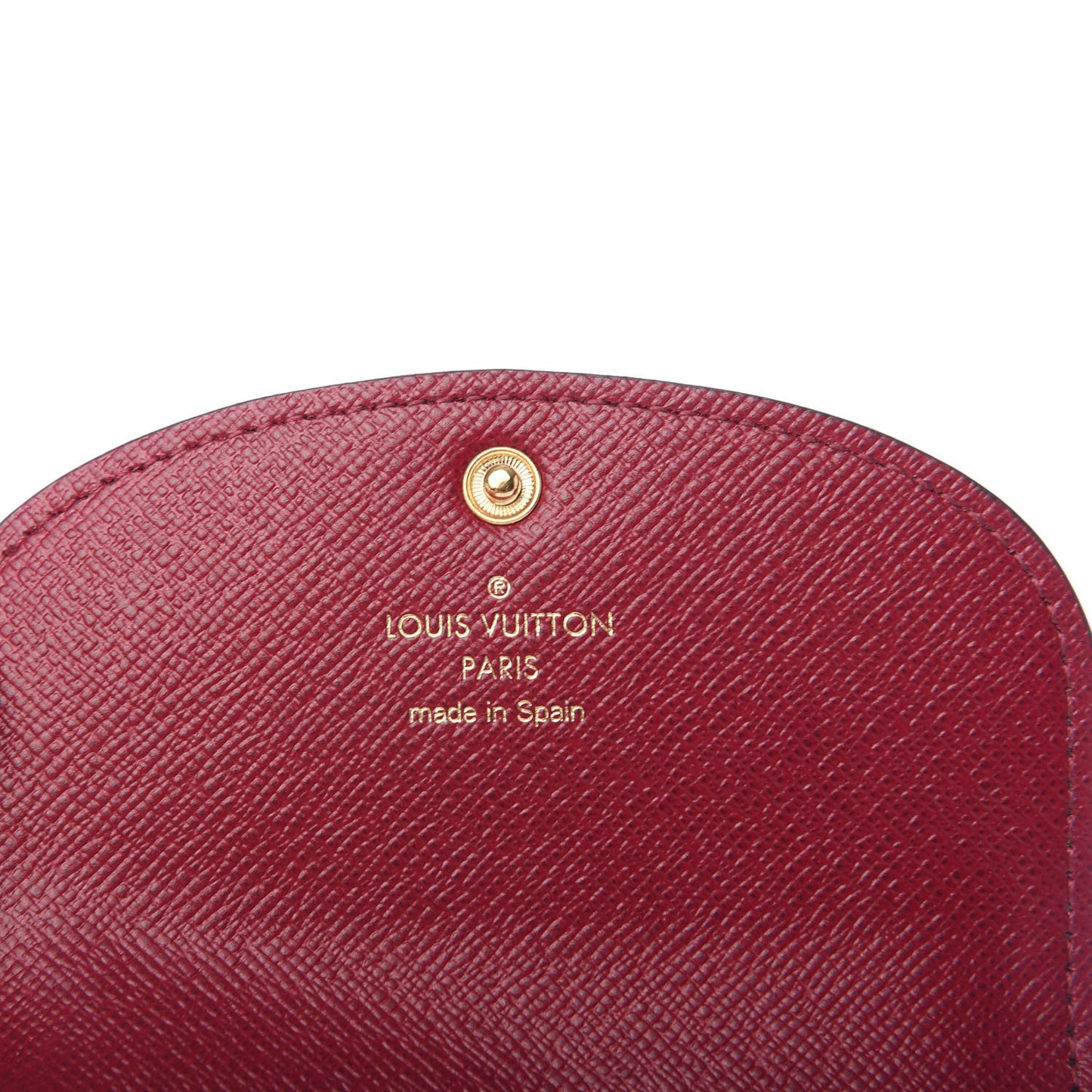 Monogram Rosalie Coin Purse Fuchsia