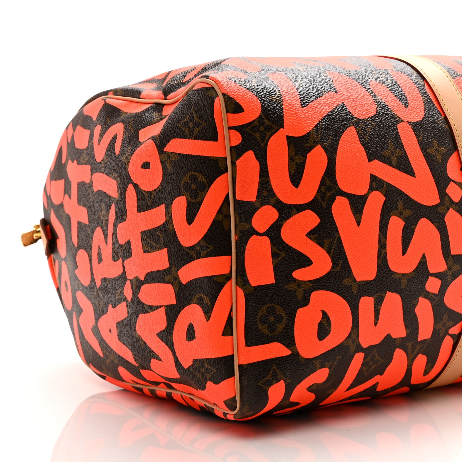 Louis Vuitton Monogram Graffiti Keepall 50 Orange 8 of 9