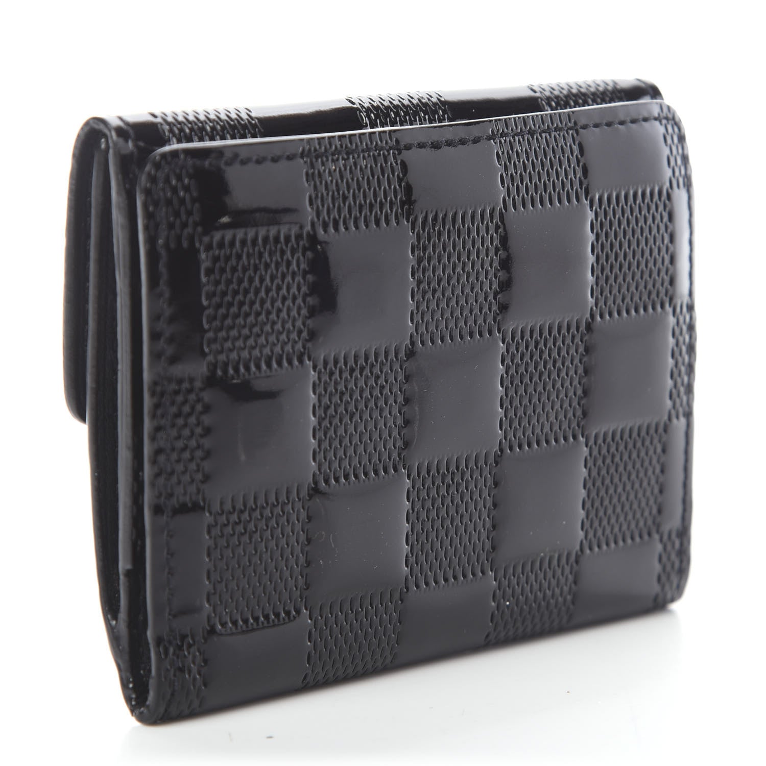 Louis Vuitton Damier Vernis Ludlow Wallet Black 2 of 5