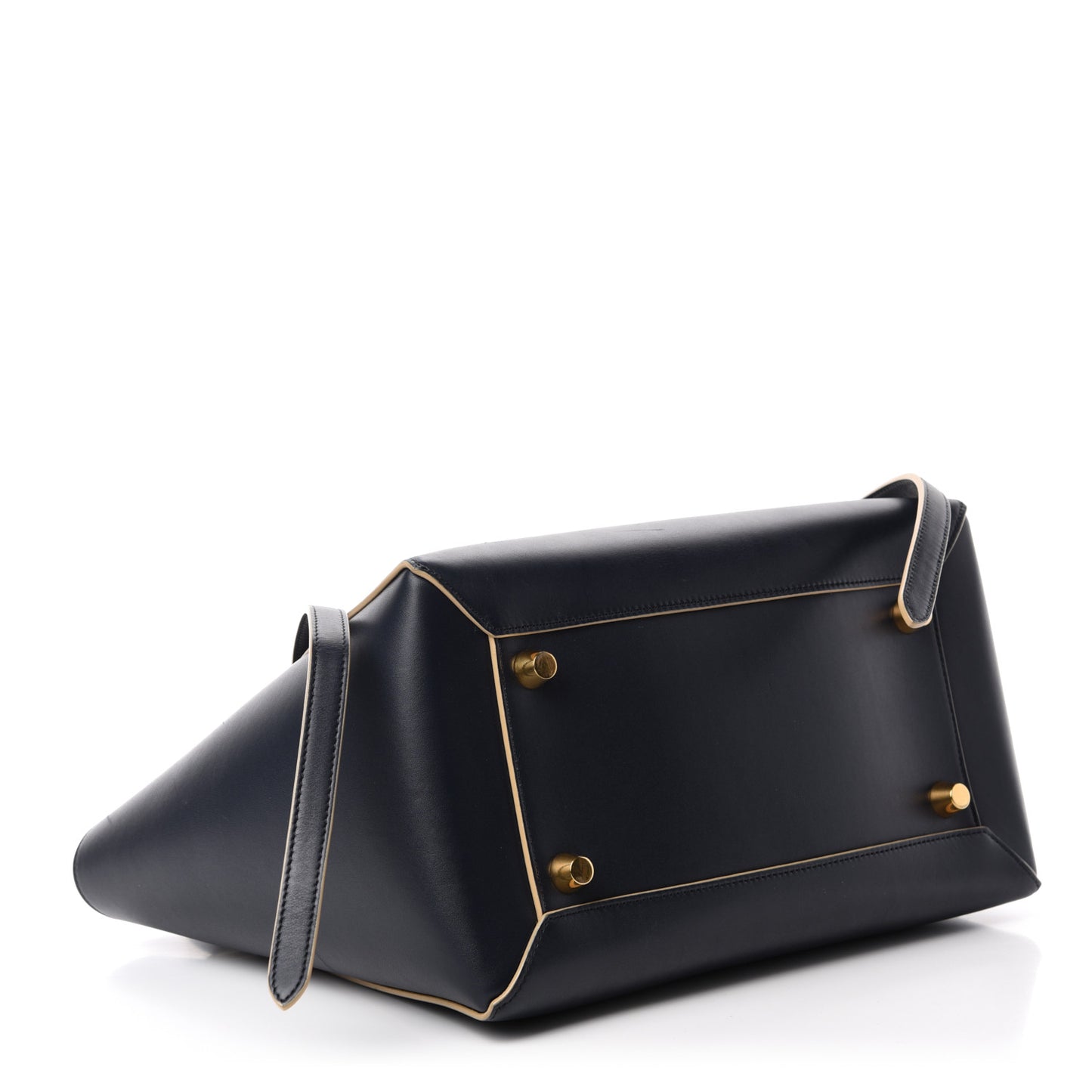 Palmelato Calfskin Mini Belt Bag Navy
