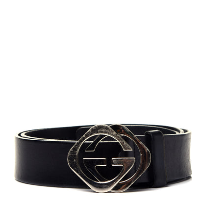 Gucci Calfskin Square G Belt 100 40 Black 1 of 8