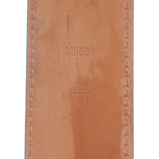 Louis Vuitton Monogram LV Initiales Belt 85 34 5 of 5
