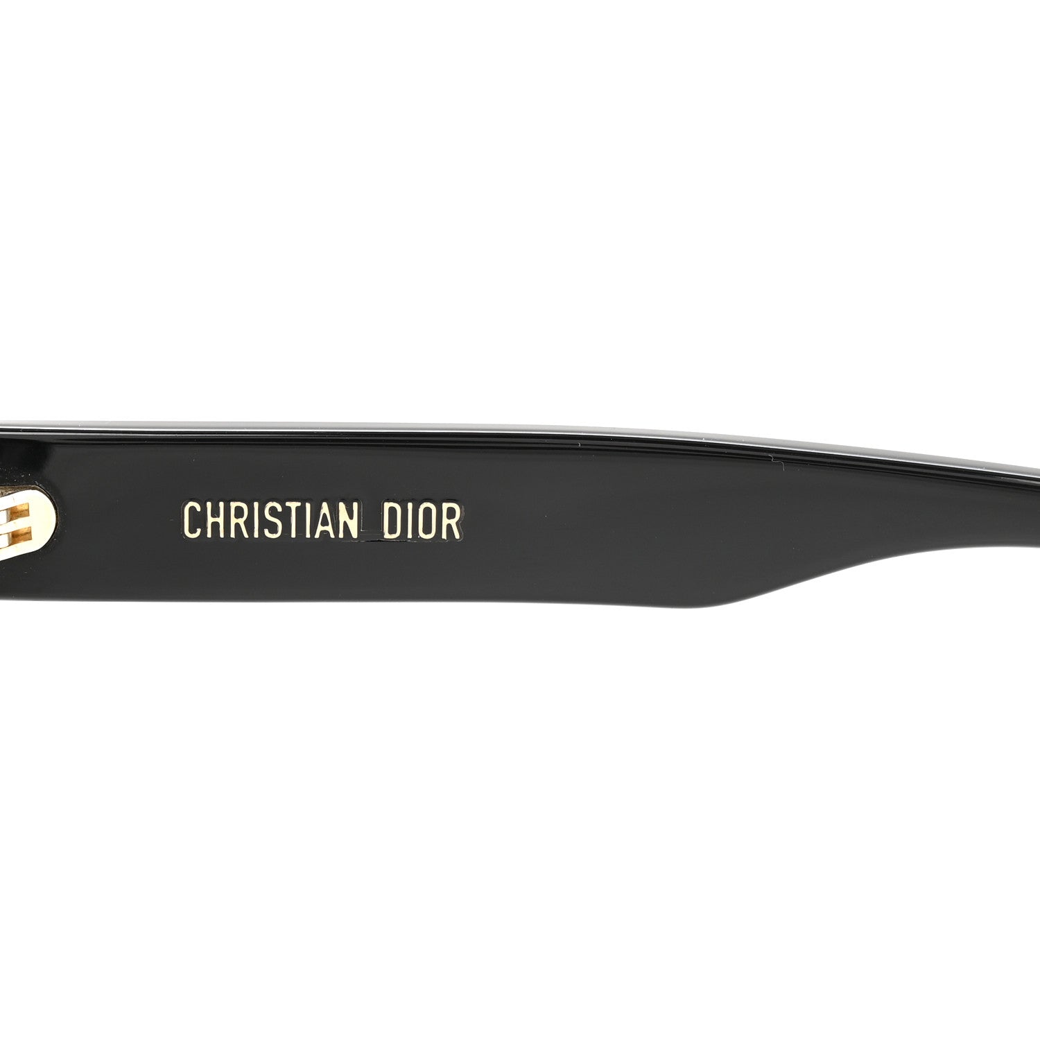Christian Dior Acetate Diorsignature S1U Square Sunglasses Black 7 of 9