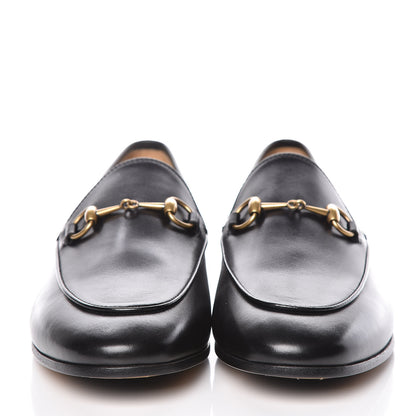Gucci Calfskin Womens Jordaan Loafers 38 Black 2 of 9