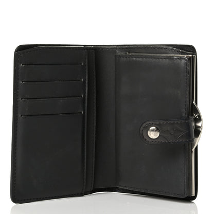 Louis Vuitton Mat Monogram French Purse Wallet Black 4 of 8