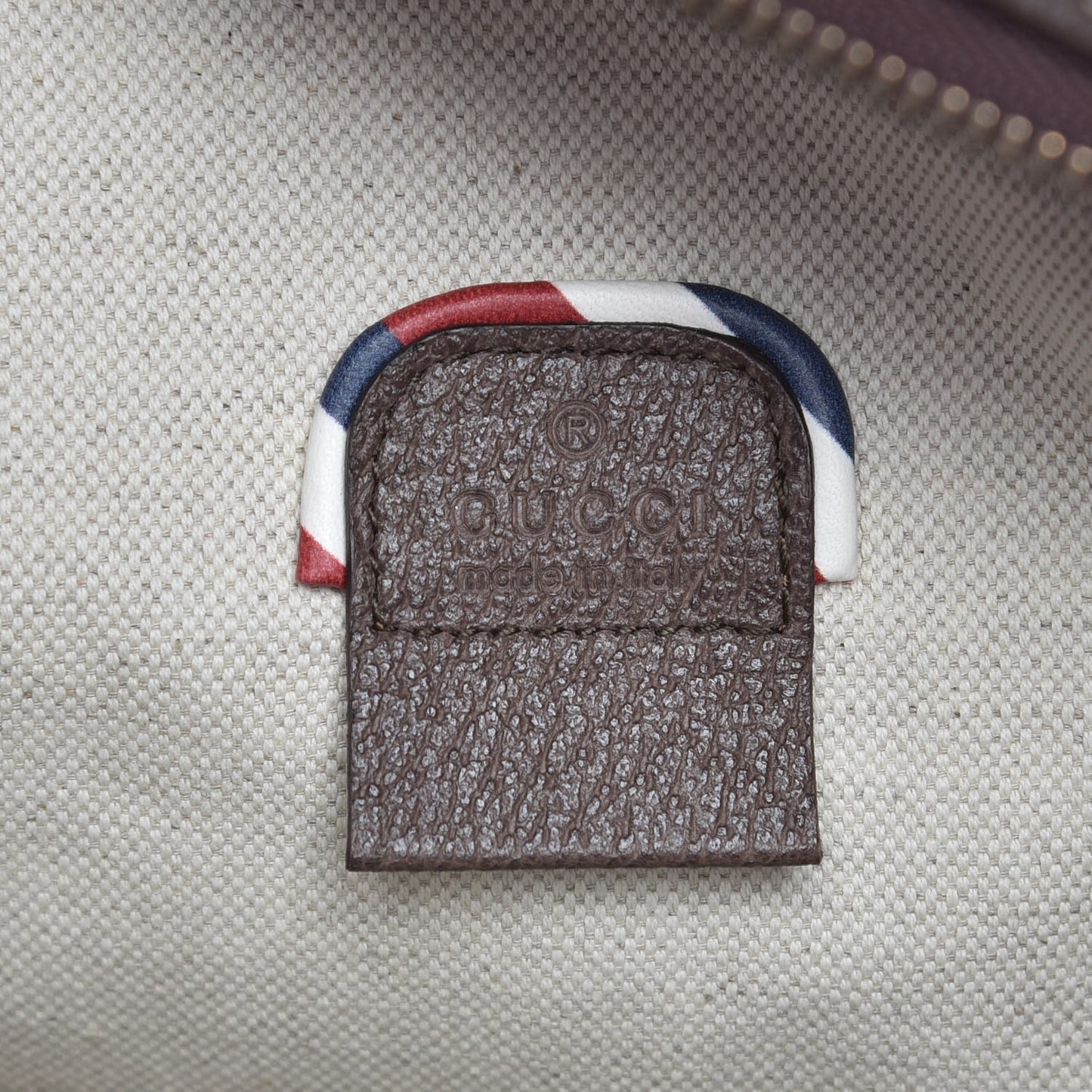 GG Supreme Monogram Courrier Belt Bag Beige New Acero