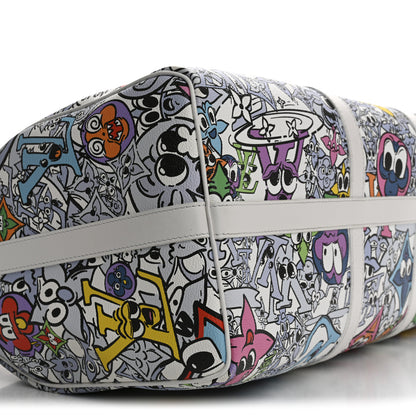 Louis Vuitton Monogram Comics Keepall Bandouliere 50 Multicolor 8 of 15