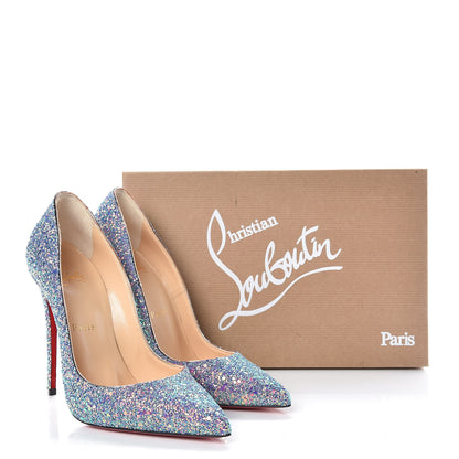 Christian Louboutin Glitter So Kate Dragonfly 120 Pumps 37.5 China Blue 11 of 11