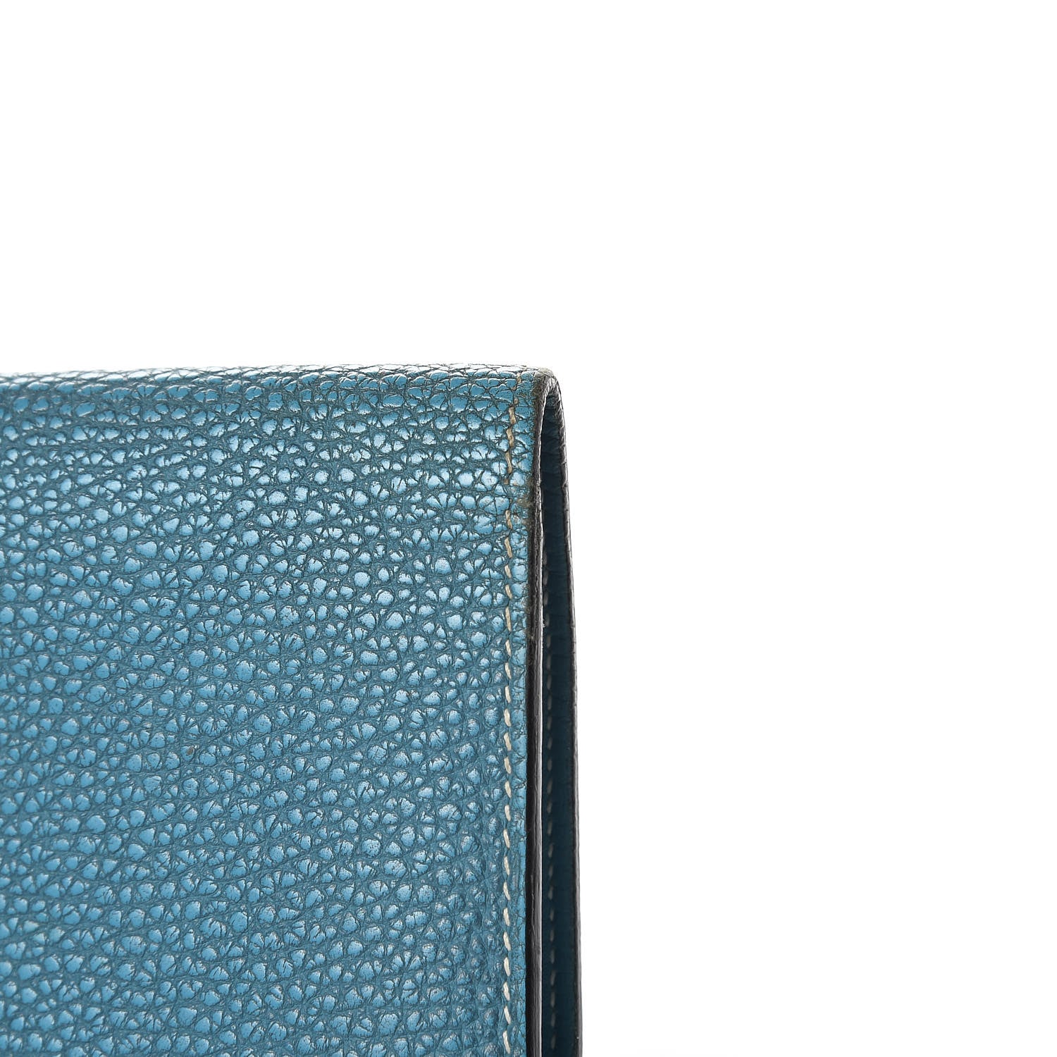 Hermes Togo Dogon Duo Wallet Blue Jean 13 of 15