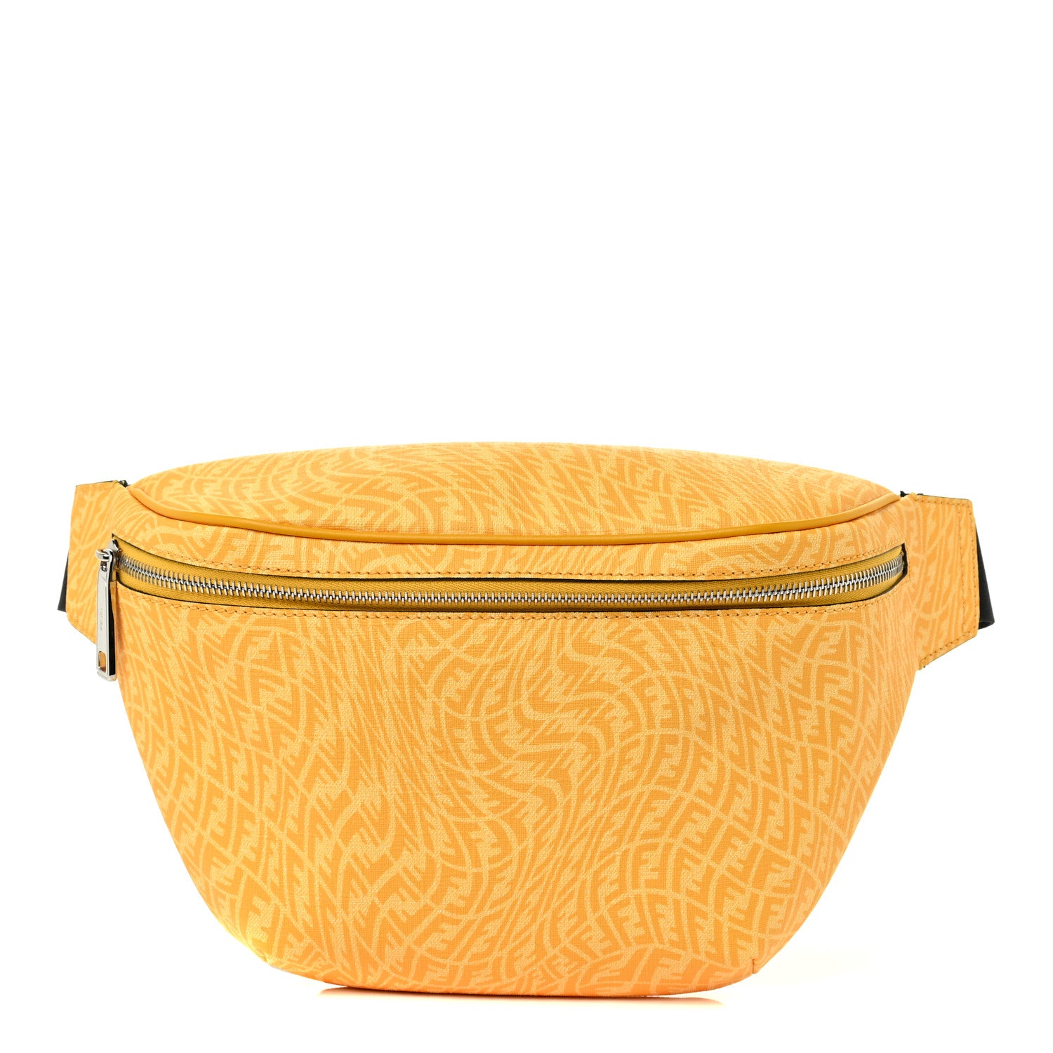Fendi X SARAH COLEMAN Glazed Fabric Vitello Grace Light Micro FF Vertigo Belt Bag Mimosa 1 of 10