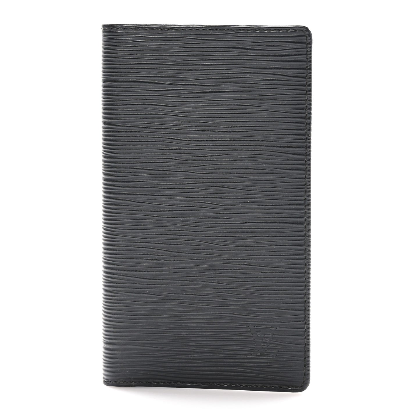 Epi Checkbook Organizer Wallet Black