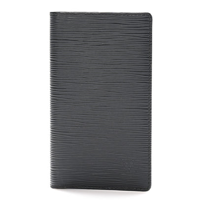 Louis Vuitton Epi Checkbook Organizer Wallet Black 1 of 7