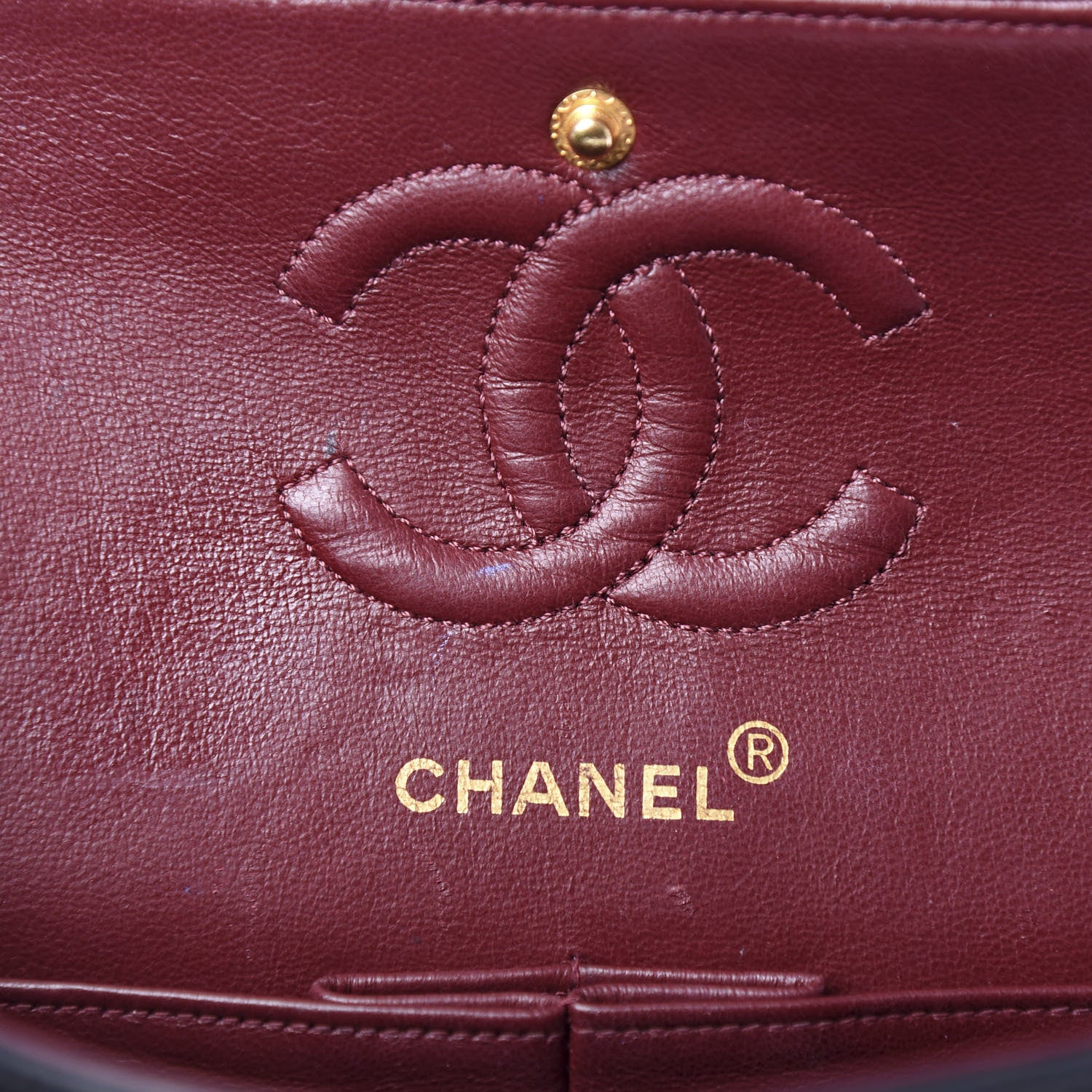 Chanel Lambskin Quilted Small Double Flap Black 9 of 12