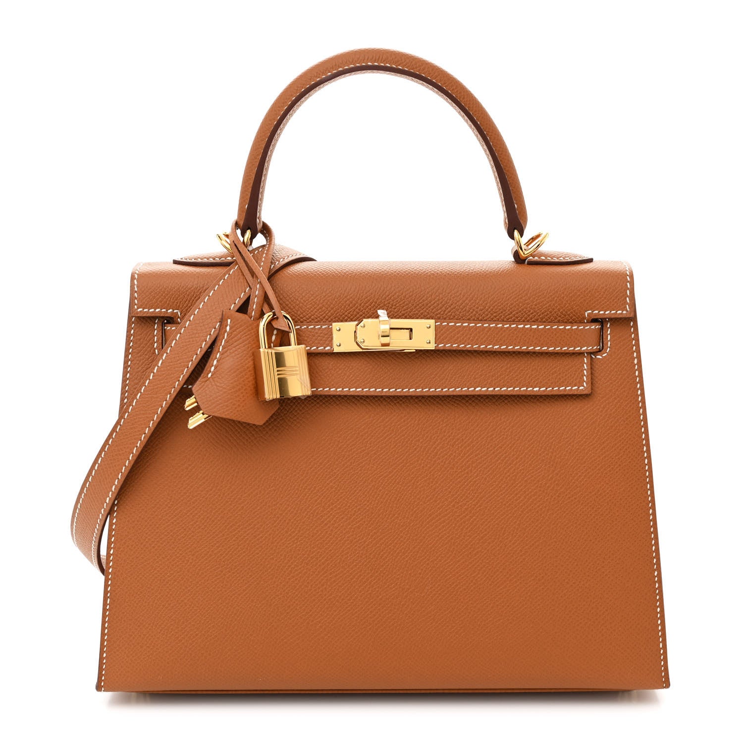 Hermes Epsom Kelly Sellier 25 Gold 1 of 11