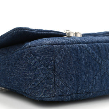Chanel Denim Quilted Medium Chanel 19 Flap Blue 9 of 11