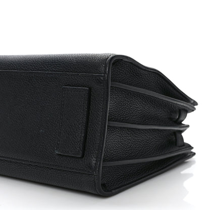 Saint Laurent Grained Calfskin Baby Sac De Jour Souple Black 9 of 11