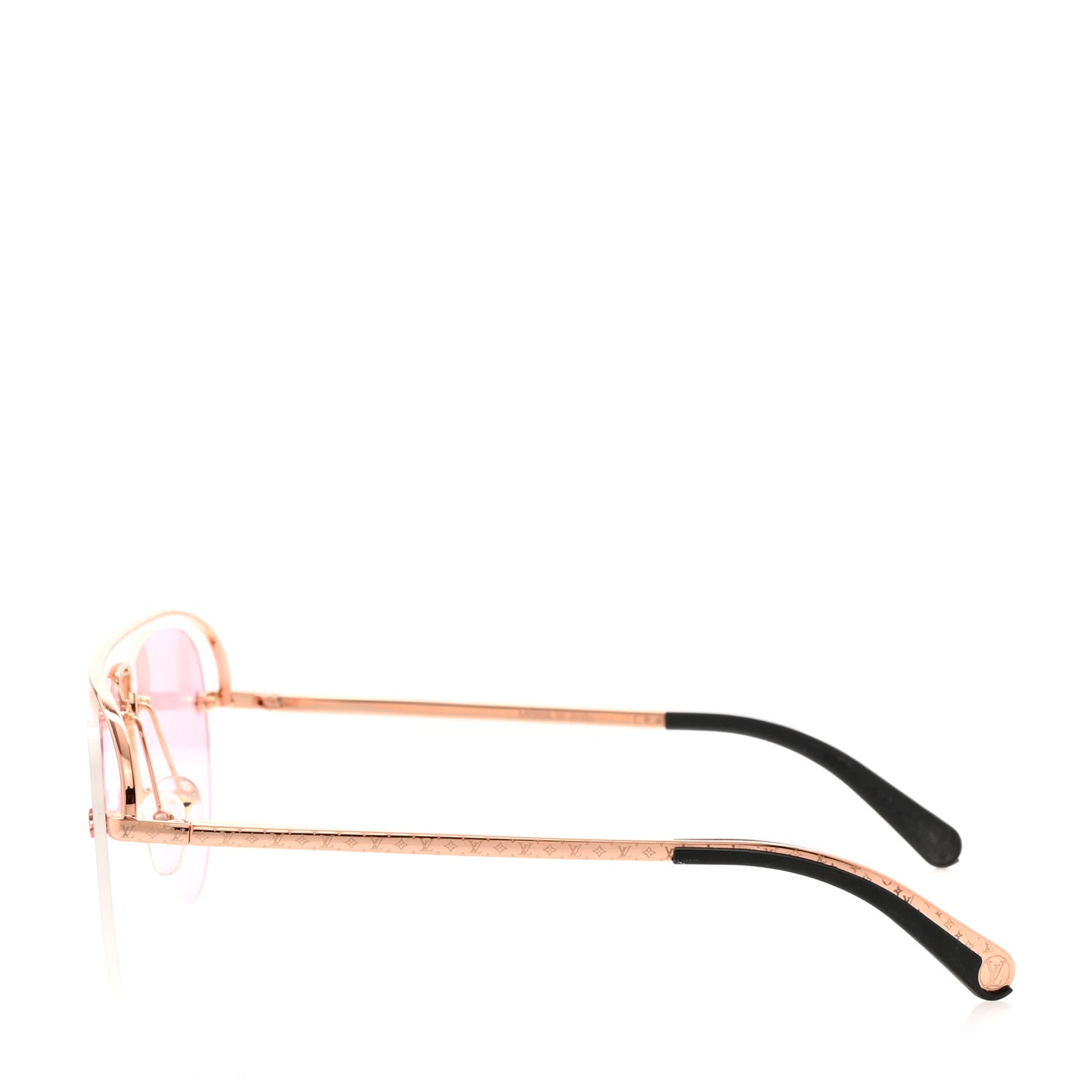 Monogram Grease Gradient Sunglasses Z1044W Aubergine