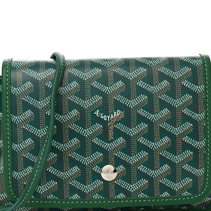 Goyard Goyardine Plumet Wallet Clutch Green 7 of 9