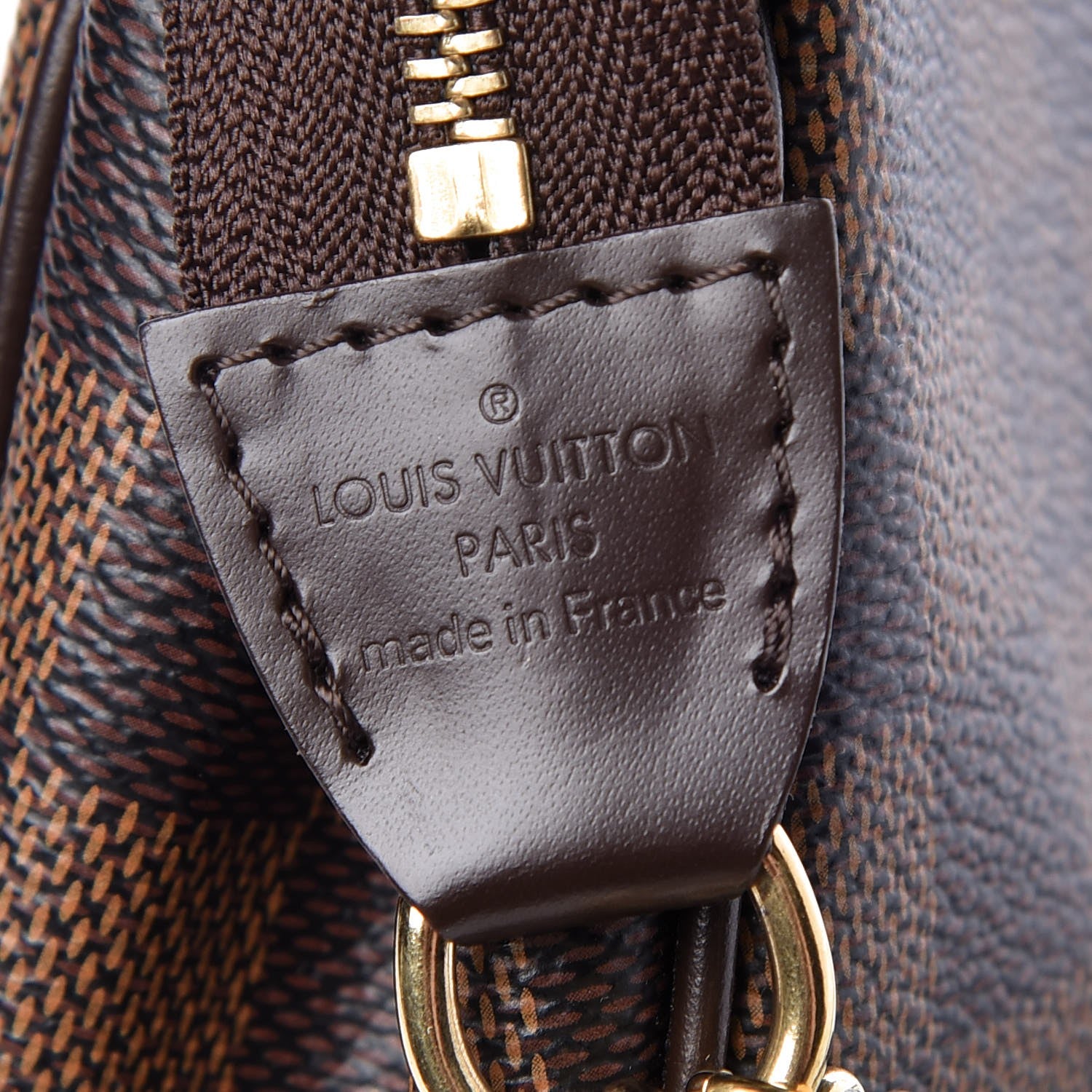 Louis Vuitton Damier Ebene Eva Clutch 7 of 8