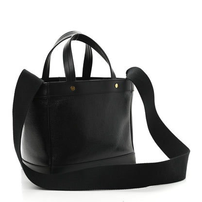 Tom Ford Coated Denim Logo T Screw Tote Black 3 of 8