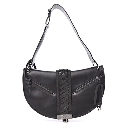 Christian Dior Lambskin Admit It Hobo Black 1 of 17