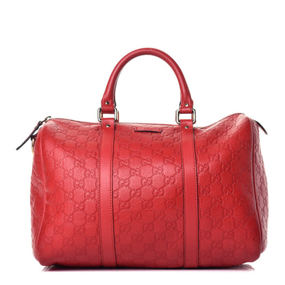 Gucci Guccissima Vitello Tender Medium Joy Boston Sporting Red 1 of 9