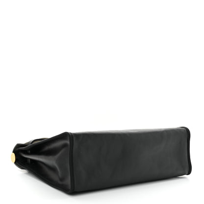 Hermes Toile H Berline Vache Hunter Herbag Zip PM 31 Black Ecru 5 of 12