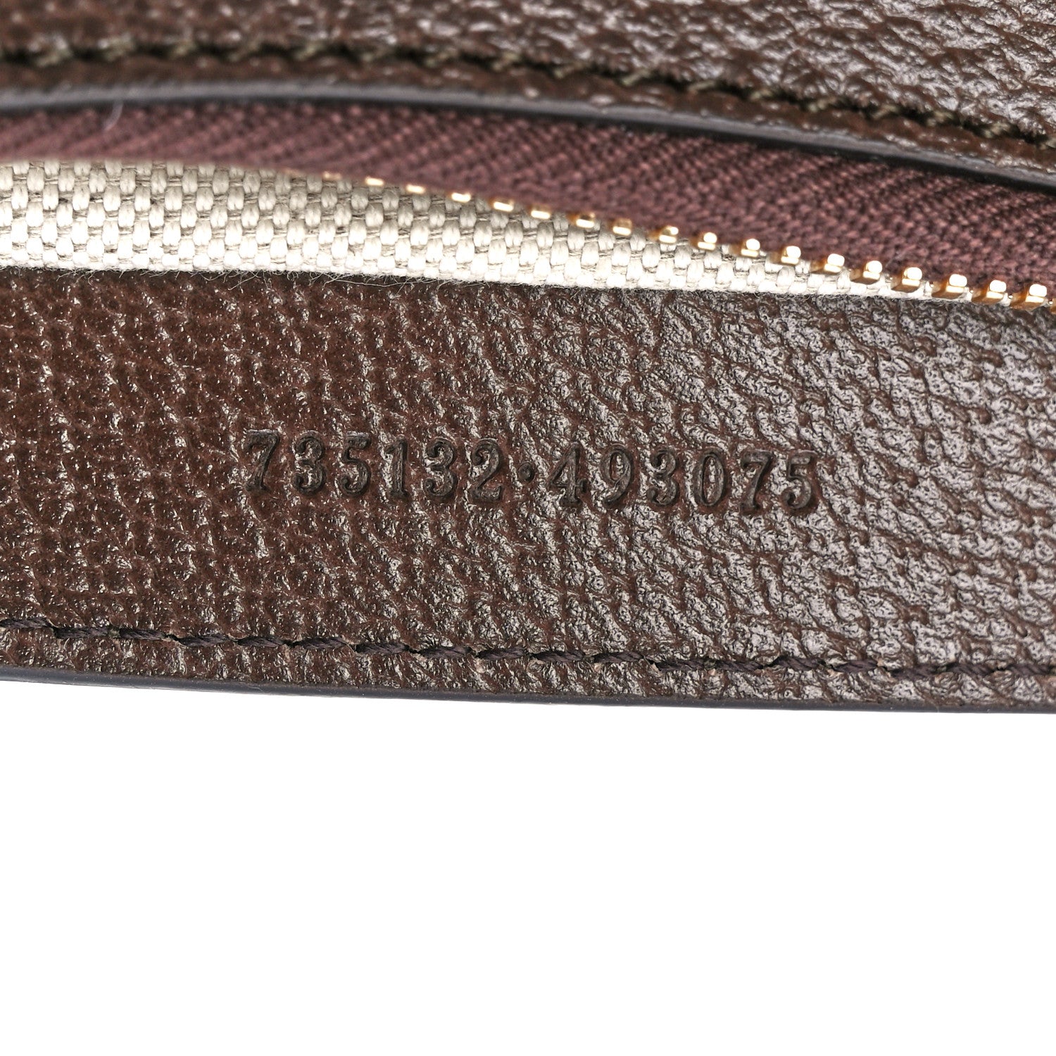 Gucci GG Supreme Monogram Textured Dollar Calfskin Web Small Ophidia GG Handbag Beige Ebony New Acero 7 of 11
