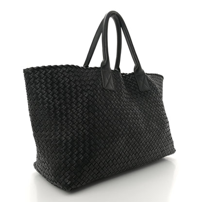 Bottega Veneta Nappa Intrecciato Large Cabat Black 4 of 11