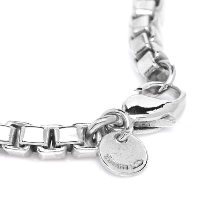 Tiffany Sterling Silver 4mm Venetian Link Bracelet 5 of 5