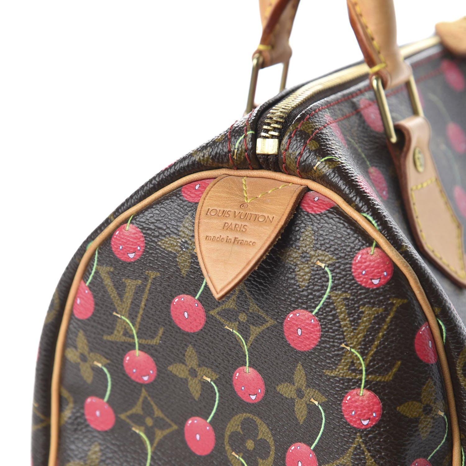 Louis Vuitton Monogram Cerises Speedy 25 8 of 10