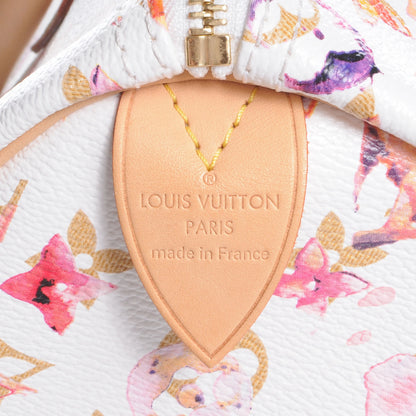 Louis Vuitton Watercolor Aquarelle Speedy 35 White 7 of 8