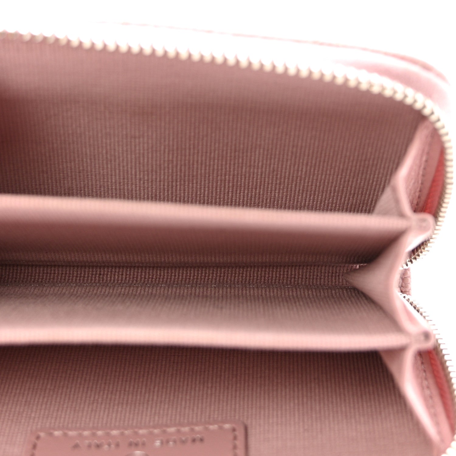 Chanel Caviar Quilted Zip Coin Purse Pink 5 of 7
