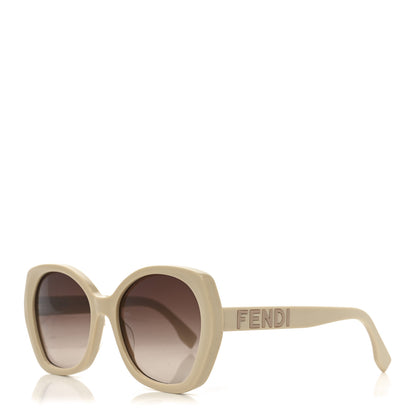 Fendi Acetate Sunglasses FE40112I Beige 1 of 14