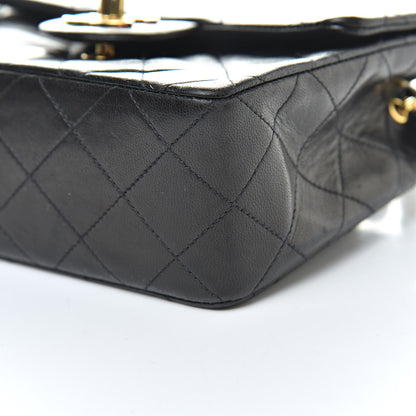 Chanel Lambskin Quilted Mini Square Flap Black 11 of 14