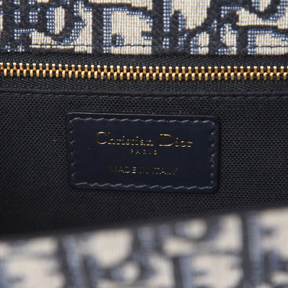 Christian Dior Oblique 30 Montaigne Chain Flap Bag Blue 9 of 11