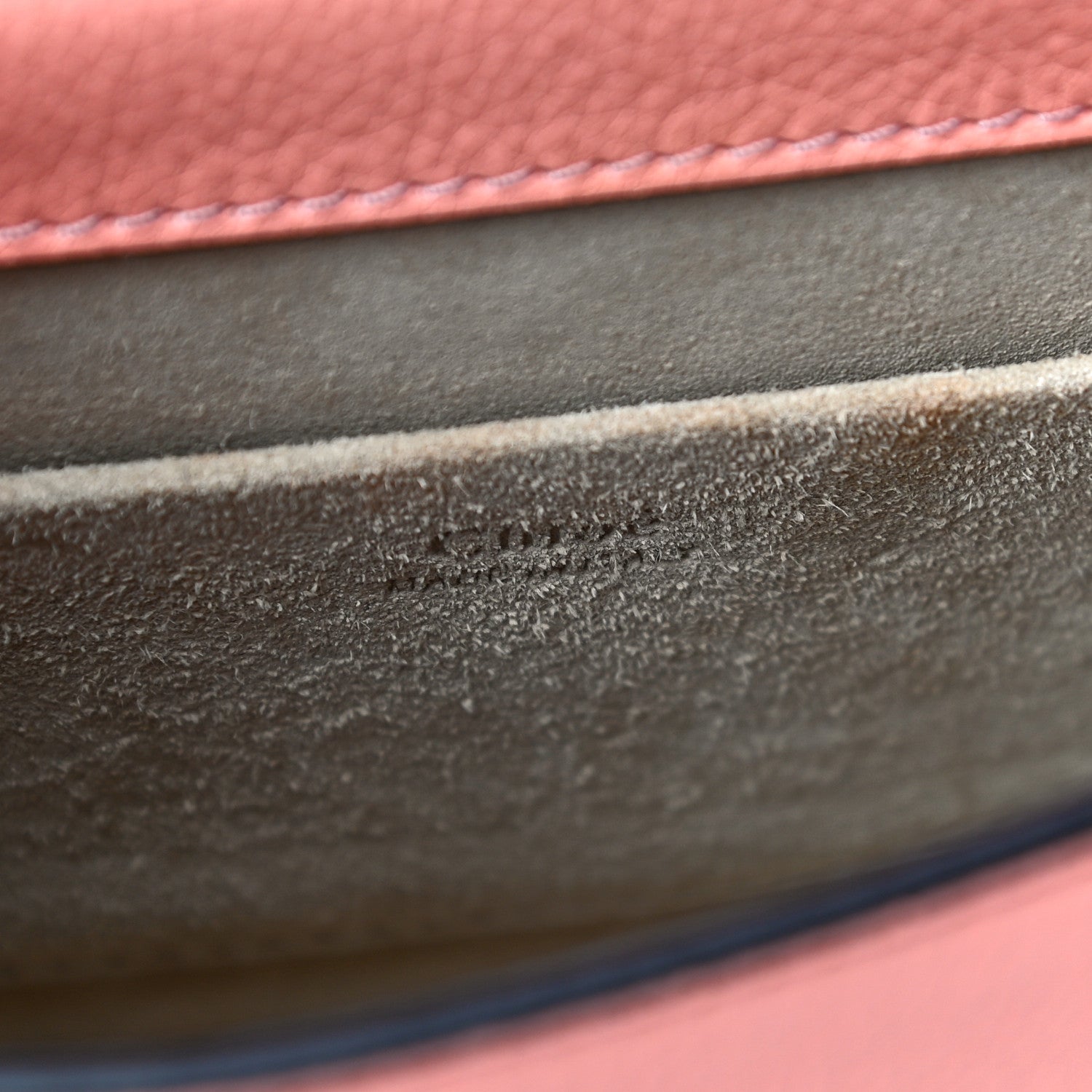 Chloe Calfskin Suede Small Nile Bracelet Bag Ideal Blush 6 of 13