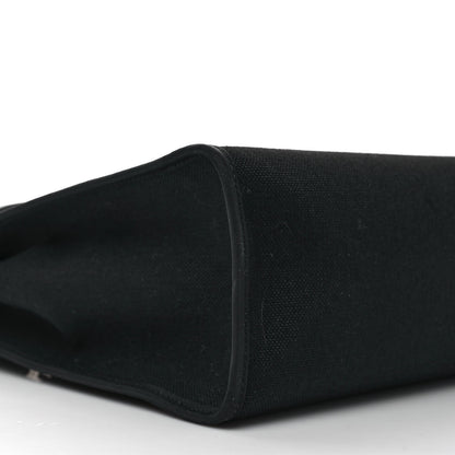 Hermes Military Toile Vache Hunter Herbag Zip PM 31 Black 7 of 8