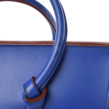 Celine Smooth Calfskin Small Tie Knot Tote Indigo 17 of 19