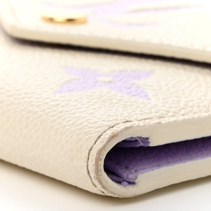 Louis Vuitton Empreinte Monogram Giant Victorine Wallet Latte Bubble Tea 8 of 8
